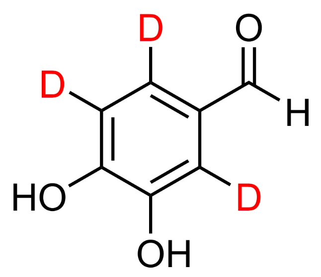 3,4-二羟基苯甲醛-D3 cas：180028-20-0