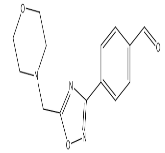 4-(5-(Morpholinomethyl)-1,2,4-oxadiazol-3-yl)benzaldehyde，cas1119450-76-8