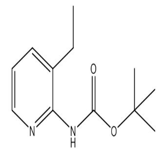N-(3-乙基-2-吡啶基)氨基甲酸叔丁酯，cas149489-03-2