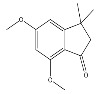 5,7-Dimethoxy-3,3-dimethyl-2,3-dihydro-1H-inden-1-one，cas618084-66-5
