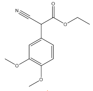 氰基(3,4-二甲氧基苯基)乙酸乙酯，cas36848-69-8