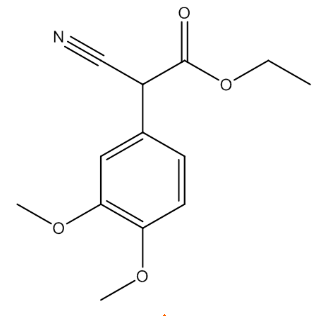 氰基(3,4-二甲氧基苯基)乙酸乙酯,cas36848-69-8