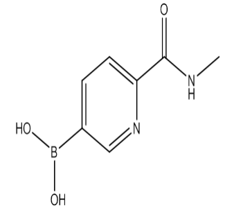2-甲酰甲胺吡啶-5-硼酸，cas1217340-94-7