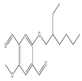 2,5-二醛基-1-甲氧基-4-(2-乙基己氧基)苯，cas203251-22-3