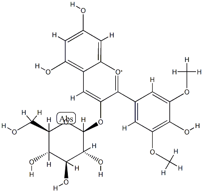 锦葵素-3-O-葡萄糖苷,CAS:18470-06-9