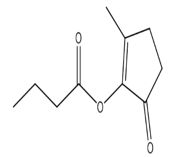 丁酸 2-甲基-5-氧代-1-环戊烯-1-基酯，cas68227-51-0