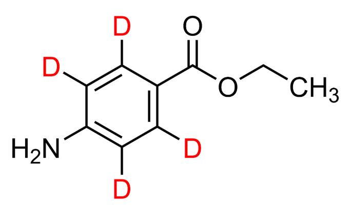 4-氨基苯甲酸乙酯-D4 cas：342611-08-9
