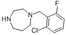 1-(2-氯-6-氟苄基)-1,4-二氮杂烷,cas:244022-69-3