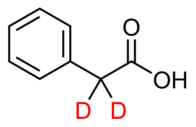 苯乙酸-2,2-D2 cas：1076-07-9