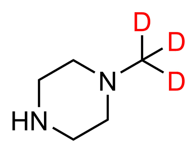 N-(甲基-D3)-哌嗪 cas：1093380-08-5