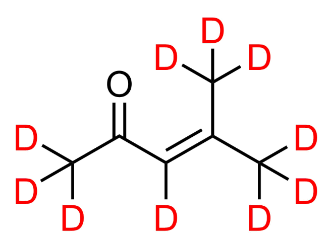4-甲基-3-戊烯-2-酮-D10 cas:207456-83-5