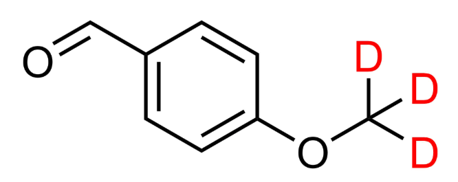 4-甲氧基苯甲醛-D3 cas：342611-04-5