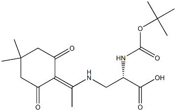 N-α-Boc-N-β-1-（4,4-二甲基-2,6-二氧环己-1-,CAS:1263045-09-5