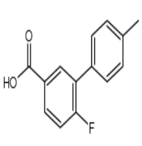 6-Fluoro-4&#039;-methyl-[1,1&#039;-biphenyl]-3-carboxylic acid，cas1261953-27-8