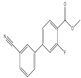 Methyl 3&#039;-cyo-3-fluoro-[1,1&#039;-biphenyl]-4-carboxylate，cas1365272-67-8