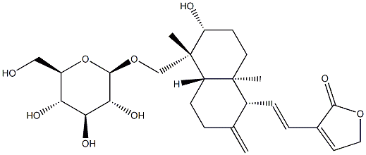 14-脱氧-11,12-二脱氢穿心莲内酯苷,CAS:141973-41-3