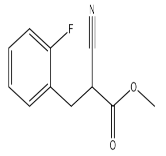 Methyl 2-cyo-3-(2-fluorophenyl)propoate,cas67571-38-4
