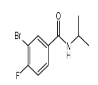 3-Bromo-4-fluoro-N-isopropylbenzamide，cas1065073-97-3