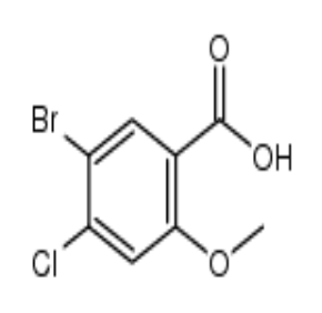 5-溴-4-氯-2-甲氧基苯甲酸,cas95383-17-8