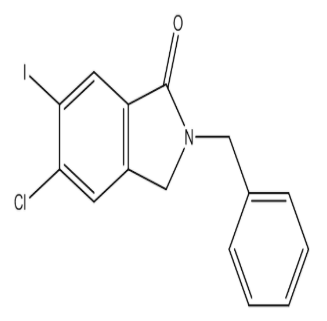 2-Benzyl-5-chloro-6-iodoisoindolin-1-one，cas1262415-84-8