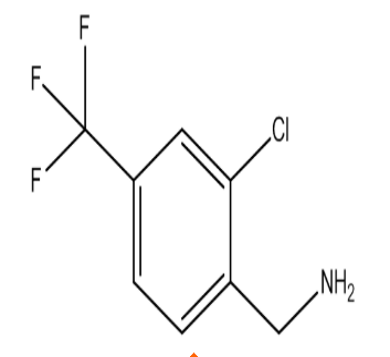 (2-氯-4-(三氟甲基)苯基)甲胺，cas581813-20-9