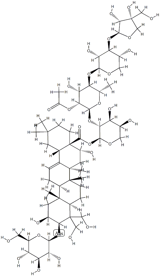 桔梗皂苷A,CAS:66779-34-8