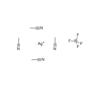 四(乙酰腈)银(I)四氟硼酸 cas：93556-88-8