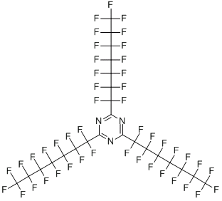 2,4,6-三(全氟庚基)-1,3,5-三嗪,cas:21674-38-4