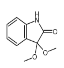 3,3-二甲氧基吲哚啉-2-酮，cas66346-69-8