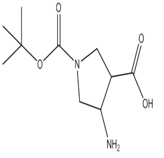 4-Amino-1-(tert-butoxycarbonyl)pyrrolidine-3-carboxylic acid，cas492461-79-7