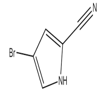 4-溴-1H-吡咯-2-甲腈，cas1221435-18-2