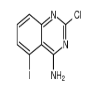 2-氯-4-氨基-5-碘喹唑啉，cas1107694-85-8