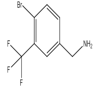 (4-溴-3-(三氟甲基)苯基)甲胺，cas1159512-70-5