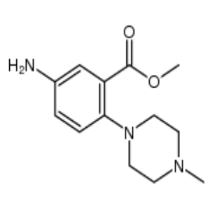 Methyl 5-amino-2-(4-methylpiperazino)-benzenecarboxylate，cas774126-94-2