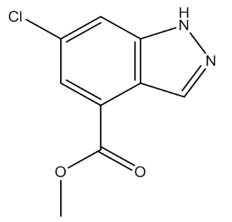 Methyl 6-chloro-1H-indazole-4-carboxylate，cas885519-72-2