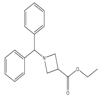 1-二苯甲基-氮杂环丁烷-3-甲酸乙酯，cas887591-82-4