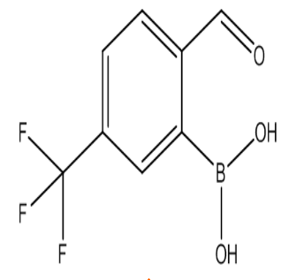 (2-Formyl-5-(trifluoromethyl)phenyl)boronic acid，cas1204580-94-8