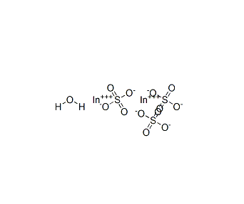 硫酸铟水合物(III) cas：304655-87-6