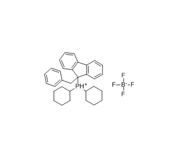 (9-Benzyl-9-fluorenyl)dicyclohexylphosphonium tetrafluoroborate 97% cas：937378-18-2