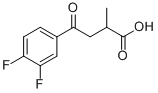 2-甲基-4-氧代-4-(3,4-二氟苯基)丁酸,cas:191018-57-2