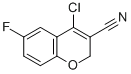4-氯-3-氰基-6-氟-2H-苯并吡喃,cas:175205-57-9