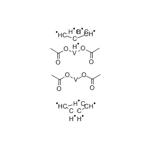 四(乙酸根)二(环戊基)二钒(III) cas：11077-92-2