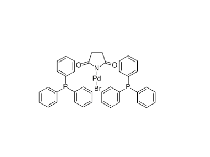 trs-Bromo(N-succinimidyl)bis(triphenylphosphine)palladium(II) cas：251567-28-9