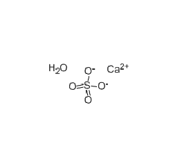 无水硫酸钙 cas：10034-76-1