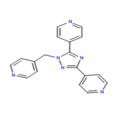 4-[(3,5-二吡啶-4-基-1,2,4-三唑-1-基)甲基]吡啶，cas55391-42-9