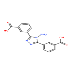 4-氨基-3,5-双(3-羧苯基)-1,2,4-三唑，cas923057-85-6