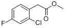 2-氯-4-氟苯乙酸甲酯,cas:214262-88-1