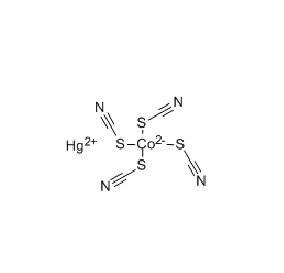 四硫代氰钴(II)酸汞 cas:27685-51-4
