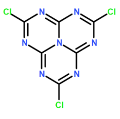 2,5,8-trichloro-1,3,4,6,7,9,9b-Heptaazaphenalene，cas6710-92-5