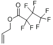 Butoic acid,2,2,3,3,4,4,4-heptafluoro-, 2-propen-1-yl ester,cas:17165-55-8